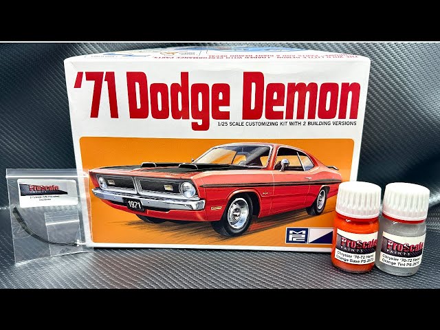 Part 1 - MPC 1/25 72 Dodge Demon - YouTube