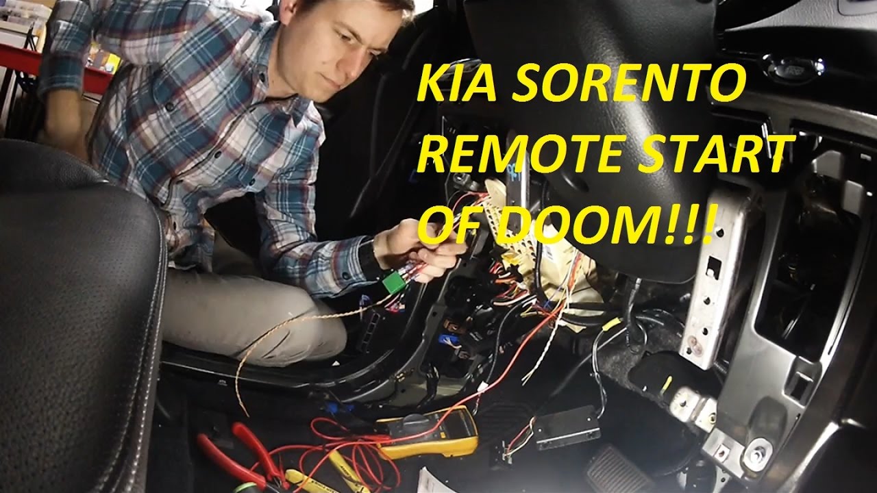 DBALL2 3X lock remote start '13 kia sorento install (You wont believe