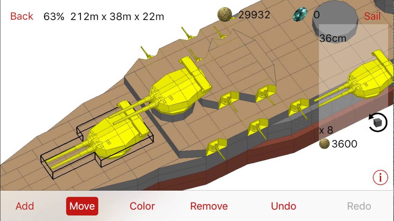 Naval Craft Japanese style Battleship