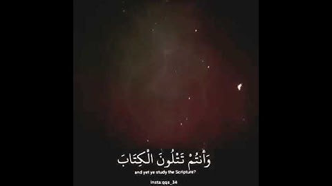 أرح مسامعك ......تلاوة مميزة ( صوت جميل) / أتامرون الناس بالبر وتنسون أنفسكم