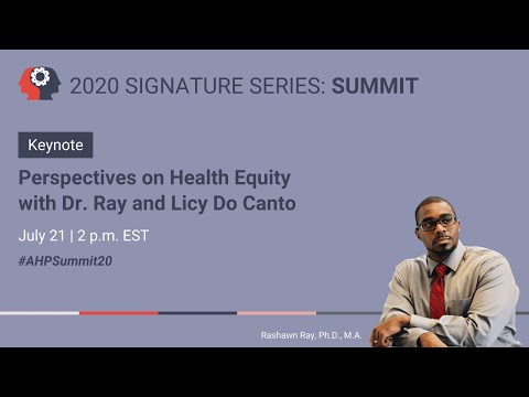 Virtual Summit: Keynote Perspectives on Health Equity