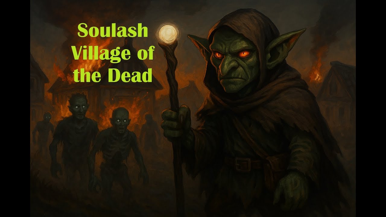 Soulash Review | Goblin Necromancer’s Village of the Dead