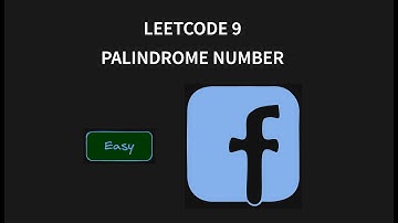 Palindrome Number - Leetcode 9 - Java