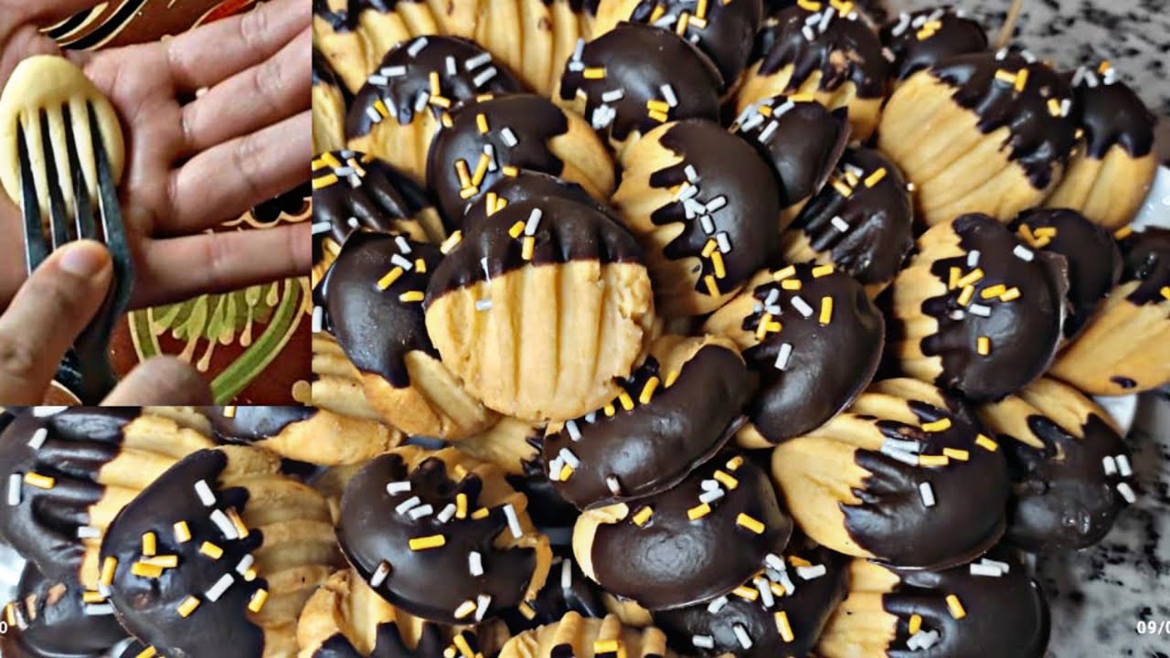 حلويات 2021🍰 حلوة الفرشيطة كدوب فالفم و كتعطي كمية كبيرة اسهل حلوة لشرب الشاي