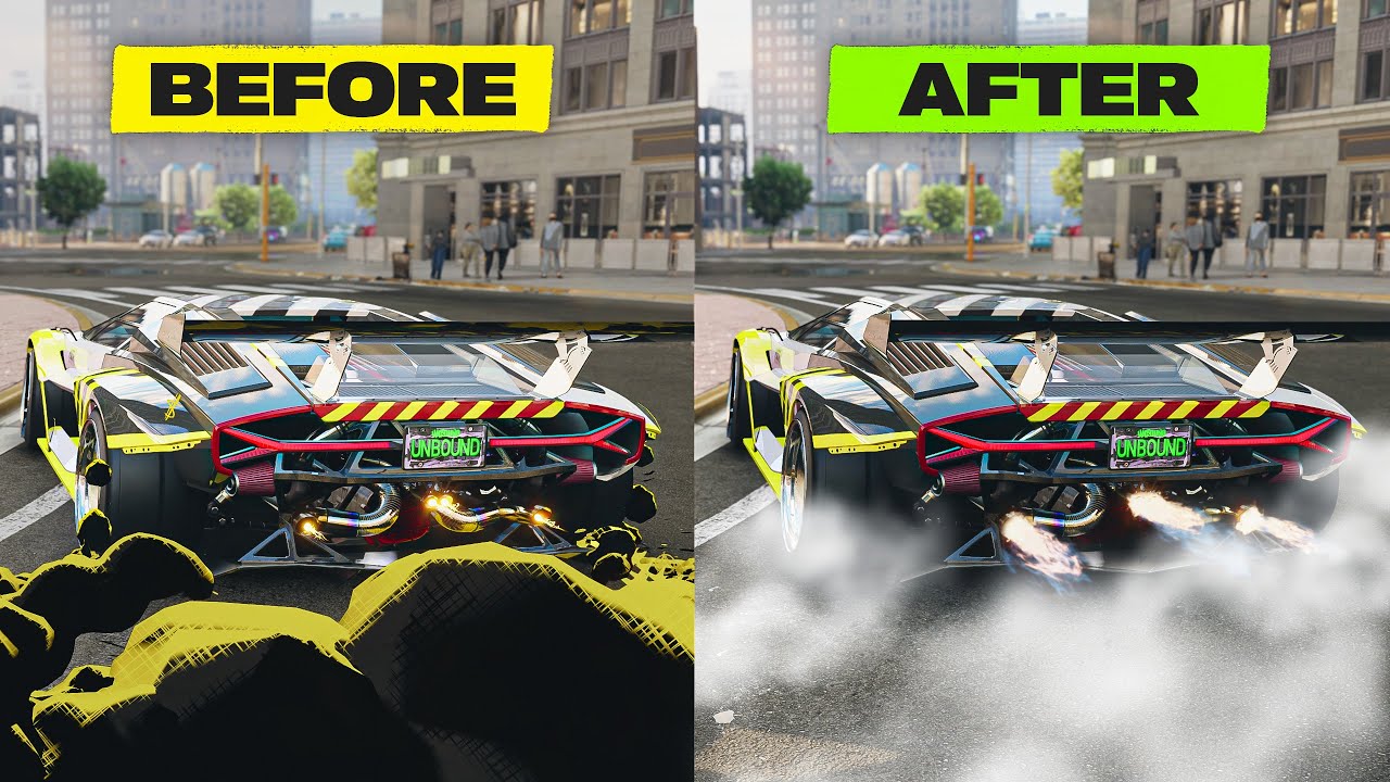 Can you turn off those wheel and smoke effects? Is unbound at least a bit  realisitic then Heat? : r/needforspeed