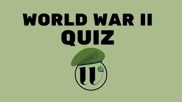How Well Do YOU Know World War II? The Ultimate History Quiz! | W World Quiz