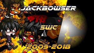 Jackbowser Smash wall collab entries from 2009 to 2018