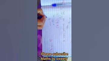 Class 12 chapter 4 Inverse trigonometric functions RS Aggarwal Exercise 4A question 2 #shorts