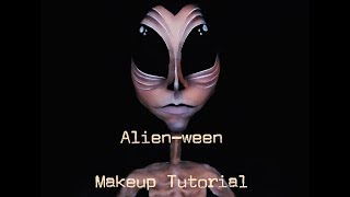 Alien Halloween Makeup Illusion Tutorial I Reallymili