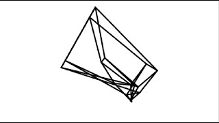 4D Tesseract spinning in 10 dimensions