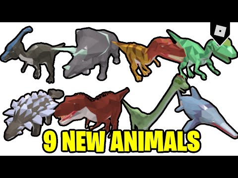 How to get ALL 9 NEW ANIMALS in FIND THE ANIMALS || Roblox