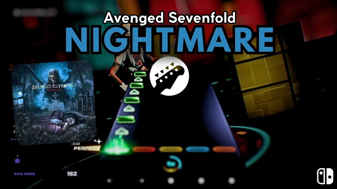 HARDEST BASS | Nightmare - Avenged Sevenfold | Expert Bass FC | Fortnite Festival S9 | Nin. Switch 2