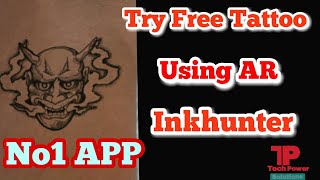 INK HUNTER-augmented reality tattoo app! screenshot 1