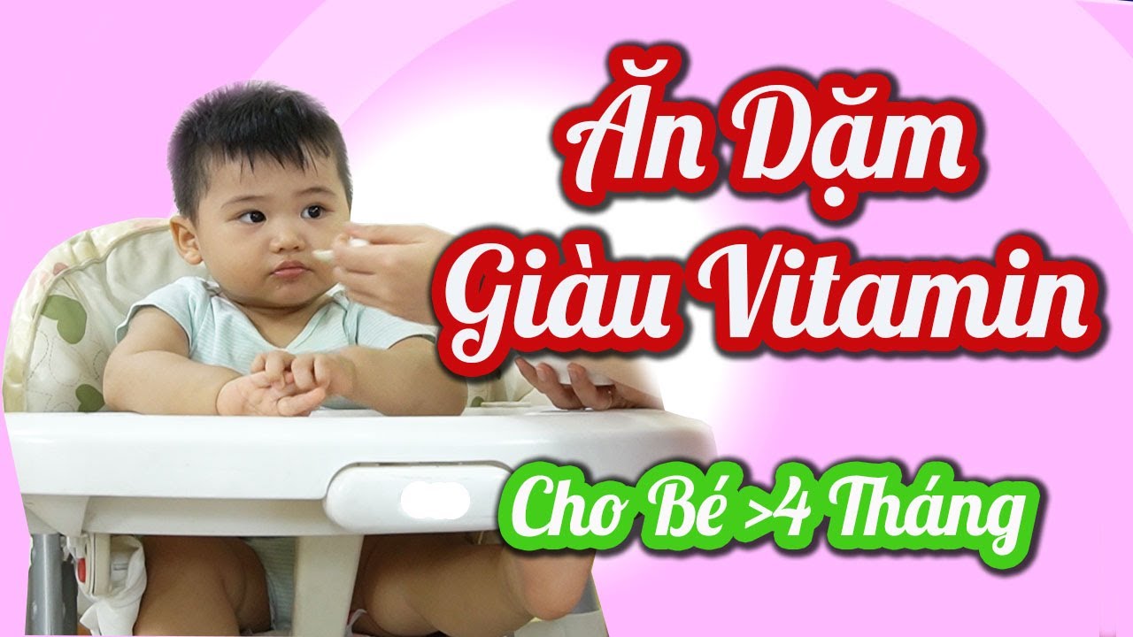 Cháo Trái Cây Ăn Dặm Tăng Cường Vitamin / Ăn Dặm lần đầu cho bé 4-6 tháng / Homemade Baby Food