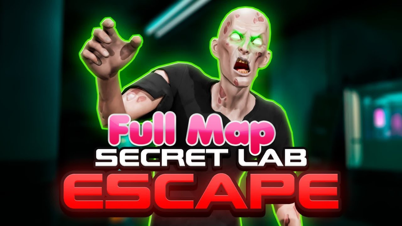 SECRET LAB ESCAPE [ROGUELIKE] Full Map - YouTube