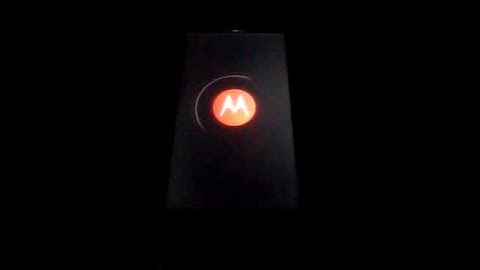 MOTOROLA BOOT ANIMATION