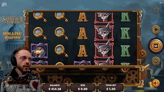 SHERLOCK BONES | ELECTRIC ELEPHANT SLOT REVIEW | 5minutespins | Betchelor