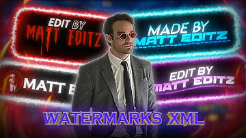 AE Like Watermark Alight Motion Preset | Alight Motion Watermark XML | Watermark Pack 