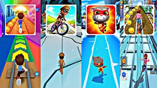 Kooply Run 🆚 Little Singham 🆚 Talking Tom Hero Dash 🆚 Subway Princess Runner  screenshot 1