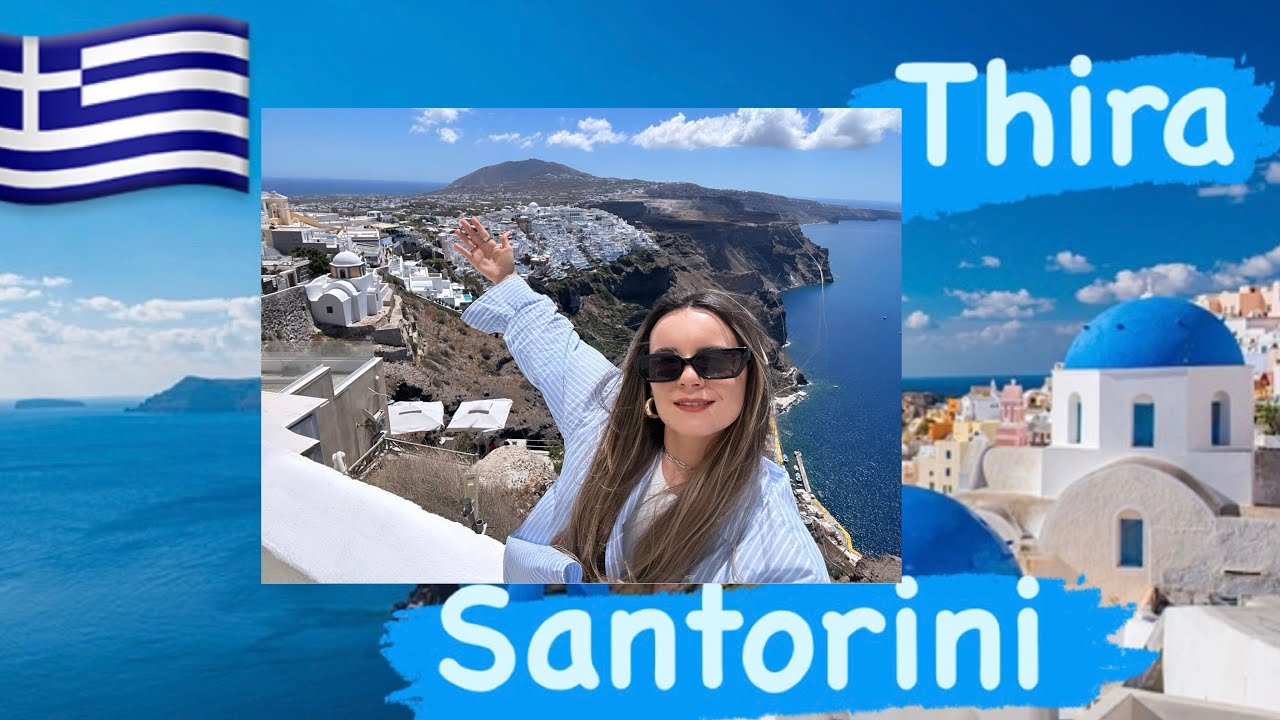 Thira-Santorini Vlog 💙
