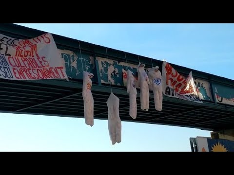 Lleida ahorca en un puente Cs, PP, PSC y Vox