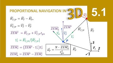 Proportional Navigation in Three Dimensions with Zero Effort Miss - Section 5 Module 1