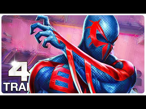 SPIDER MAN ACROSS THE SPIDER VERSE Trailer (4K ULTRA HD) NEW 2022 | Into The Spi