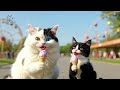 KITTYKAT Selling the harvest and going on vacation to the amusement park #cat #catvideos #meow