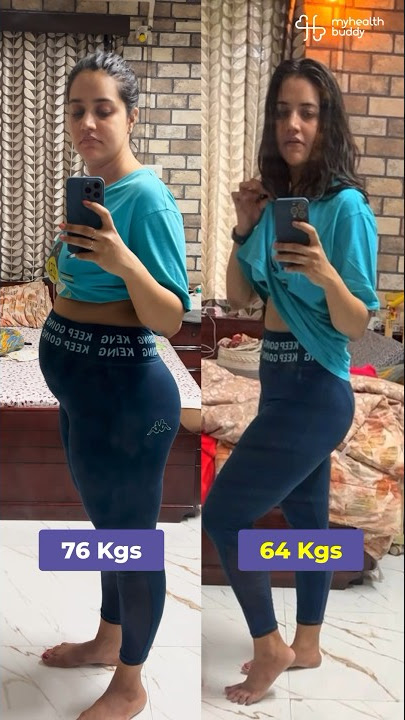 12 kgs weight loss || Post Delivery Belly Fat gone