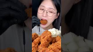 ?Korean style Hot Fried Chicken / MUKBANG / ASMR / REALSOUND