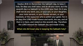 180121 Worshiping The Lord in the Beauty of Holiness....Lesson 4 - Keeping the Sabbath