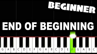Djo - End Of Beginning - BEGINNER Piano Tutorial