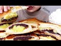 SWEET POTATO ＆ RED BEEN MOCHI DEEP FRIED BREAD ASMR