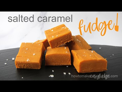 Salted Caramel Fudge