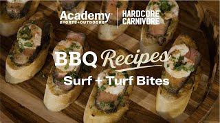 BBQ Recipe | Surf + Turf Bites with Hardcore Carnivore