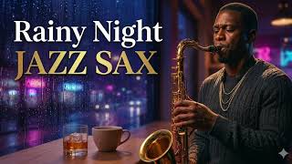Rainy Night Jazz Sax 🌧 Relaxing Music for Deep Work & Study screenshot 5