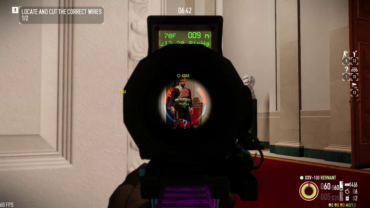 Payday 2 - White House DSwOD - 1P stealth, 75 detection, ICTV