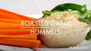 Roasted Garlic Hummus - Nutrisystem Recipe
