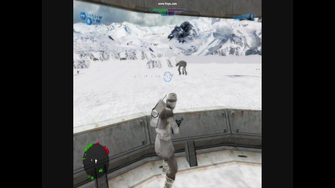 Star Wars: Battlefront Gameplay - Big Hoth Map (HD Stereo)