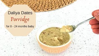 dates porridge for babies