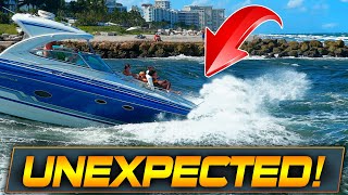 BOAT GOING UNDER IN HUGE WAVES | THEY WERE NOT READY!! BOAT ZONE