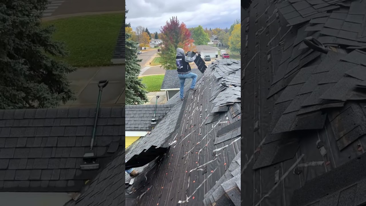 Spreading and installing shingels like a pro