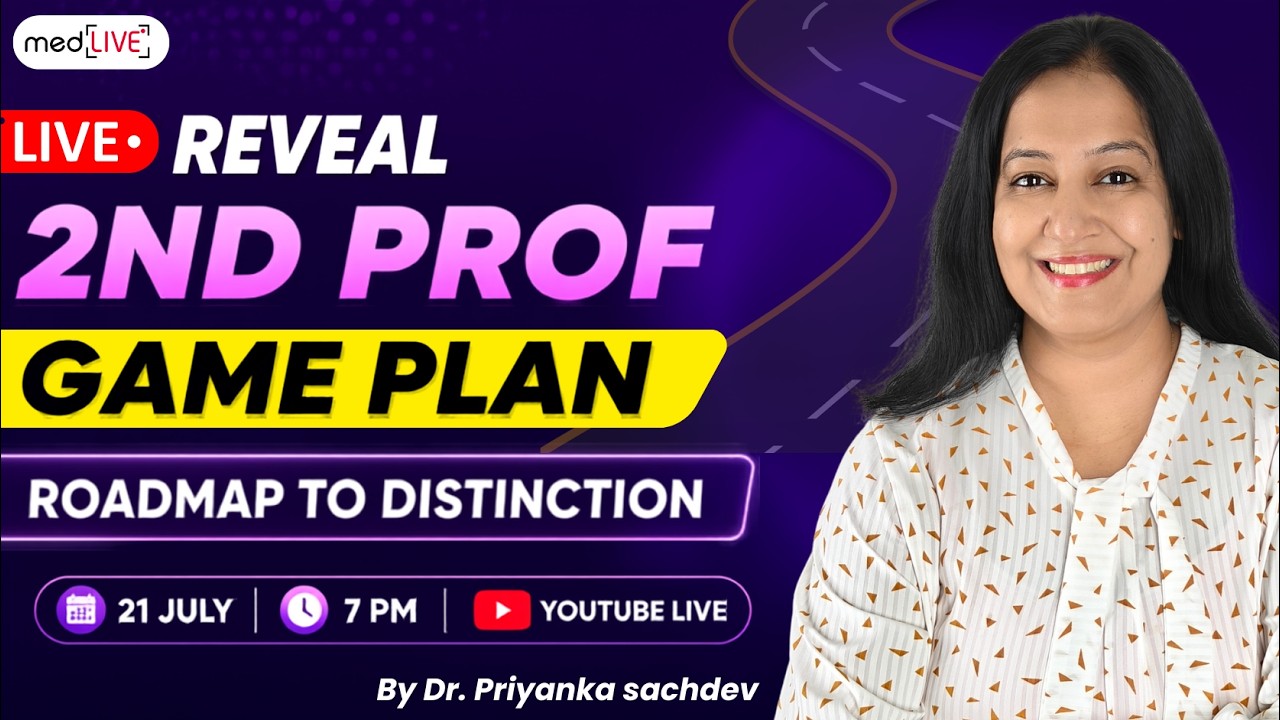A Big Surprise for 2nd Prof Students! 👀 | Dr. Priyanka Sachdev LIVE | 21 July