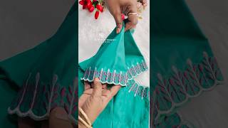 Simple blouse embroidery designs