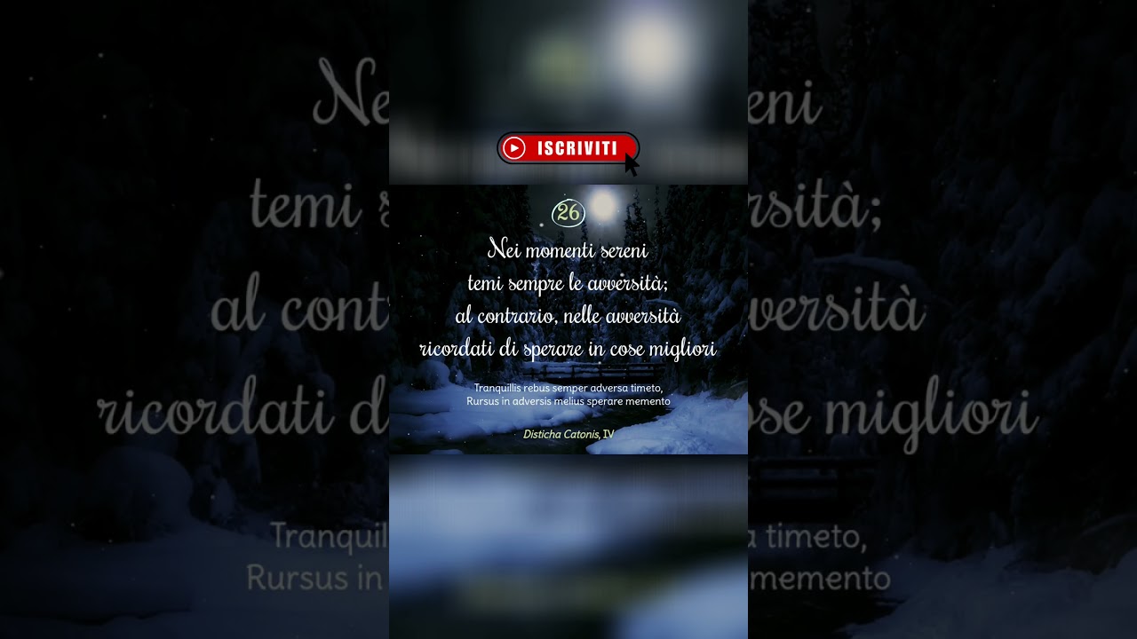 Avversità e Speranza: Lezioni di Vita