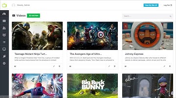 HelloVideo Admin Dashboard Overview
