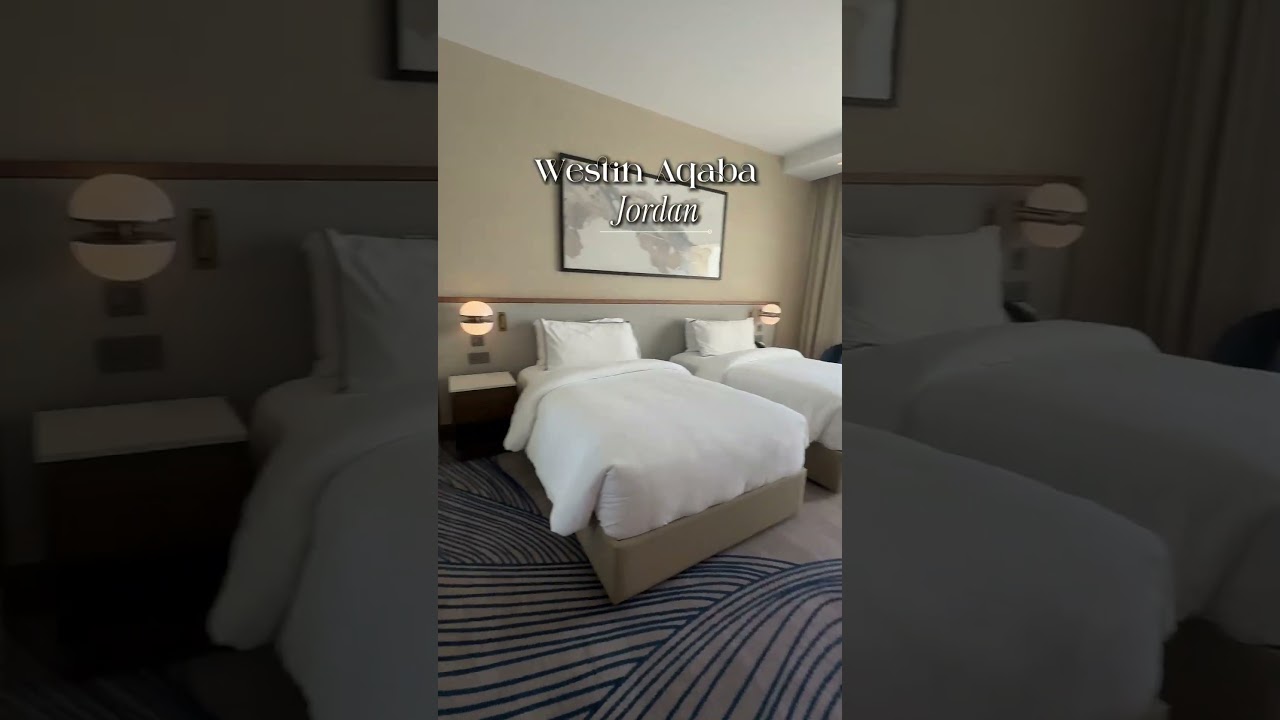 This hotel had the BEST view - Westin Aqaba