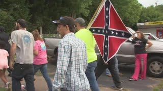 Protests continue over confederate monument in Walhalla