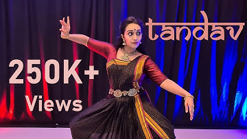 Shiv Tandav Stotram  | Classical Dance Cover | Maha Shivarathri Dance | Swetha Sunil