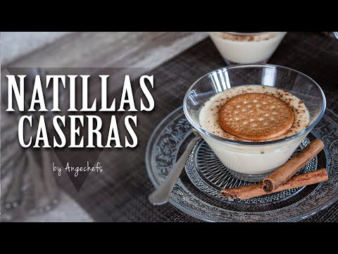 Natillas Caseras · Receta Fácil y Rápida